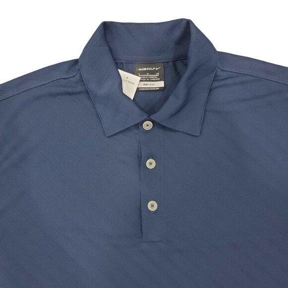 Men’s Shirt Nike Golf Polo Small RN#56323 CA#05553 Blue - excellent condition - Picture 3 of 8